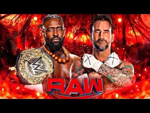 OBA FEMI vs CM PUNK • WWE MAIN EVENT