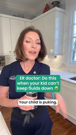 When your baby or toddler’s throwing up and can’t keep anything down, it’s easy to feel helpless. 😮‍💨 ER doctor and BabyCenter Medical Advisor Dr. Darria Long shares exactly what to do when the stomach bug strikes. (This advice is for kids 6 months and up who aren’t showing signs of dehydration.) 🥤Remember: Go slow with fluids. Small, frequent sips > big gulps. 🚩Be on the lookout for these signs that your kiddo is starting to get dehydrated: Playing less than usual 6 hours without a wet diap