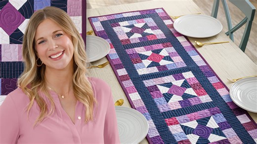 Breezy Blocks Table Runner