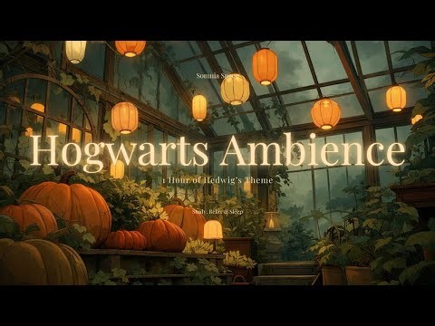 1 Hour Hogwarts Greenhouse Ambience — Magical Herbology Sounds for Relaxing, Study & Sleep