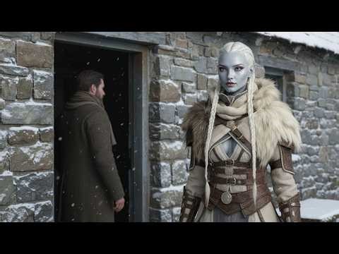 I Took an Alien Woman into My Home During the Cold Night.In the Morning, She Was Sleeping in My Arms