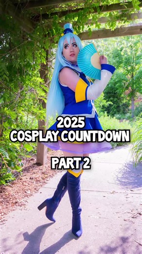 The second character I made for this year's Cosplay Countdown is Aqua from the anime KonoSuba This cosplay took me 10 days to make and includes the materials of fabrics, horsehair braid, PETG filament, airbrush paint, CPVC pipe, wig, wire and more. See my bio for tutorials, patterns and CAD files for this cosplay if you would like to make it yourself 😉 #aqua #konosuba #konosubacosplay #cosplaycountdown #animegirl