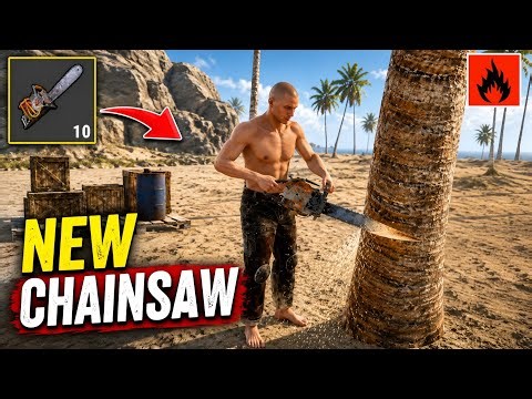 I Tried The New Chainsaw in Oxide | Oxide Survival Island