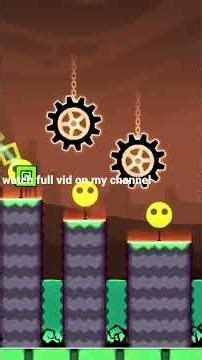 playing geometry dash sub-zero lmao 😭 (full video on my channel)