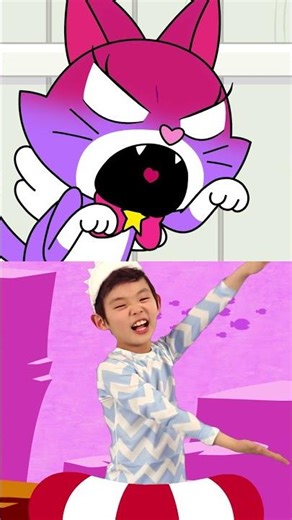 ​@Kikipuppup always end up fighting?! 🤷 #kitten #puppy #babysharkdance