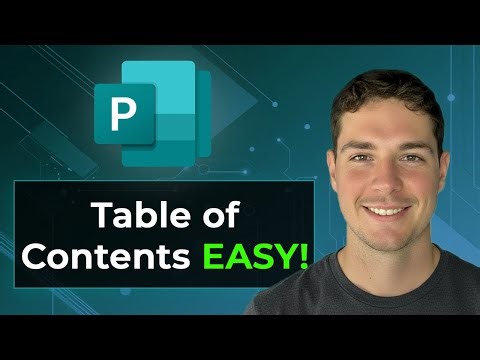 How to Make a Table of Contents in Microsoft Publisher [2026 Guide]