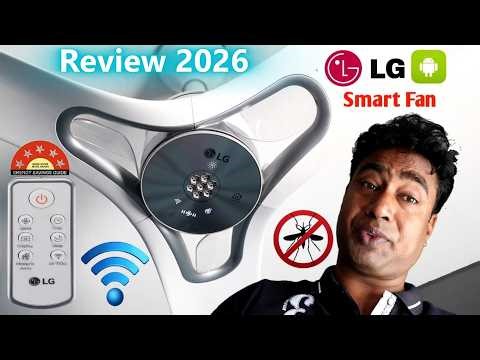 Best BLDC Smart Ceiling fan 2026 - Only 28 Watts Power Consumption ! Remote Control & Wi-Fi - Review