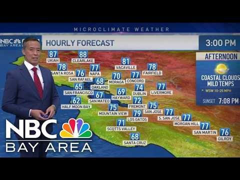 Rob's forecast: cloudy start with midweek warming ahead