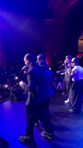 Drake Performing With The Backstreet Boys At The His 40th Birthday Party