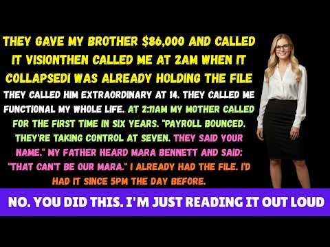 My Parents Dumped $86K On Brother's Wild Dream—It Crashed, So They Begged Me At 2AM