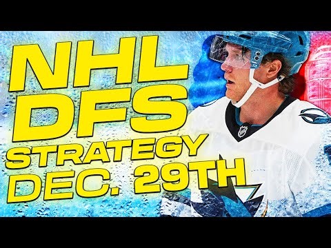 NHL DFS Strategy Monday 12/29/25 | DraftKings & FanDuel Daily Fantasy Hockey Picks