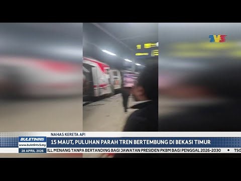 NAHAS KERETA API | 15 Maut, Puluhan Parah Tren Bertembung Di Bekasi Timur (BU)