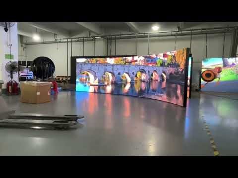Curved LED Display Wall