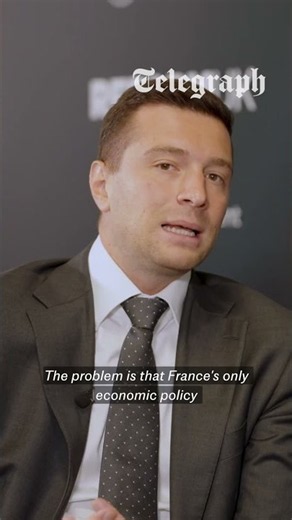 'We lack everything in France except taxes': Jordan Bardella