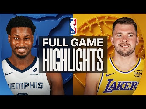 GRIZZLIES at LAKERS | FULL GAME HIGHLIGHTS | January 2, 2026