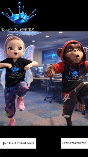 “Create Amazing AI Characters Like These 🐼🐱🦋 | Learn AI 🐵 Monkey and Fairy #shorts”