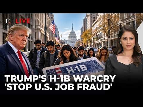 US H-1B Visa Crackdown Intensifies: Indian Workers Face Growing Uncertainty | Firstpost Live