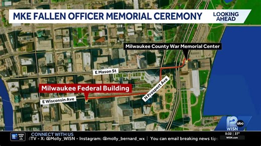 Milwaukee honors fallen officers ahead of National Police Week