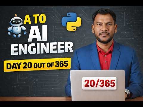 Session 20: From A to AI Engineer | Why Modules? | User Defined Modules in Python