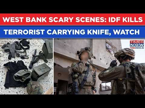 IDF Kills Terrorist Armed With Knife| West Bank Terrifying Scenes| Watch What Israeli Troops Found