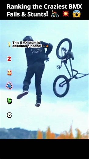 Ranking the Craziest BMX Fails & Stunts! 🚴💥😱