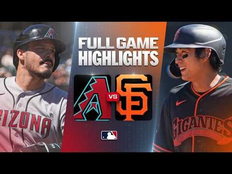 GIANTS vs. D-BACKS: Official Full Game Highlights (August 29) | 2026 MLB Season