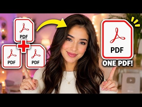 How To Merge PDF Files Into One (Combine) - Full Gude