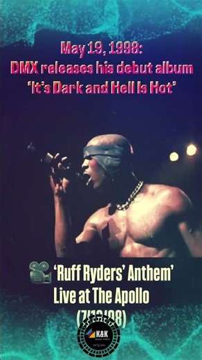 1998: dmx changed hip-hop horever #music