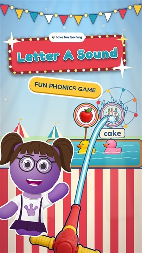 Letter A Sound Game | Fun Kindergarten Phonics Practice for Kids