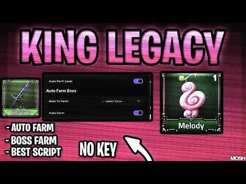 King Legacy Script | Roblox King Legacy Script | AUTO FARM, AUTO DUNGEON, MAX LVLm, Auto Boss [UPD]