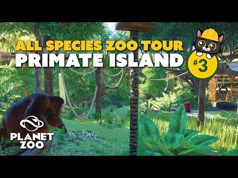 World Zoo Tour - Primate Island (All 210 species zoo)