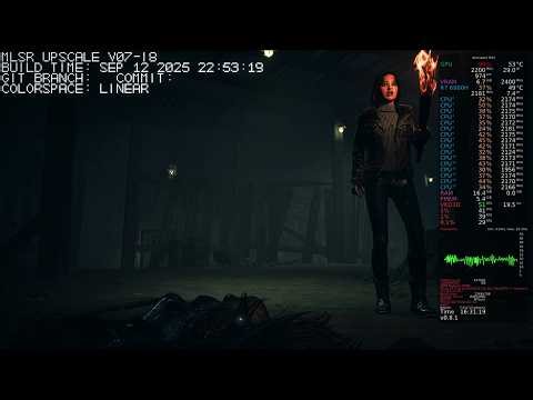 Until Dawn (int8 FSR4) - Kubuntu 26.04 - Alienware M15 R7 Radeon 680m Ryzen 7 6800H