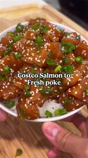 Easy Costco Salmon Poke Recipe: Turn $25 Salmon into Fresh Poke 🍣