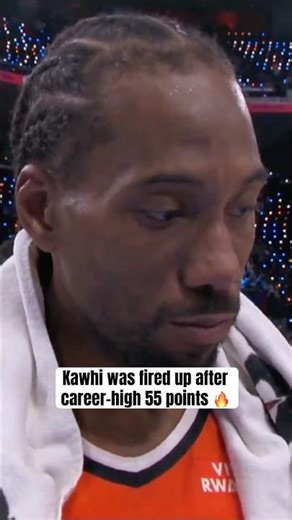 Classic Kawhi 😅