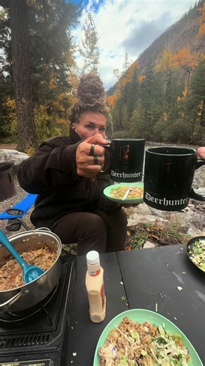 Canada outdoor cooking: simple campground coffee and campfire breakfast