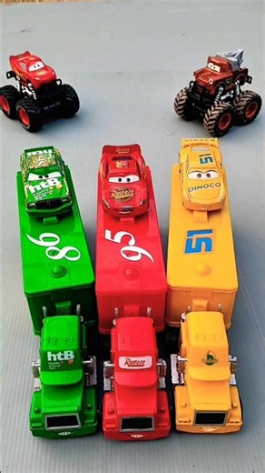 Disney Pixar Cars, Lightning Mcqueen, Chick Hicks, Dinoco, Mcqueen Cars, Toys #toys #mcqueen #cars