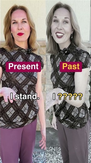 Present Tense vs Past Tense in English #ESL #IELTS #grammar