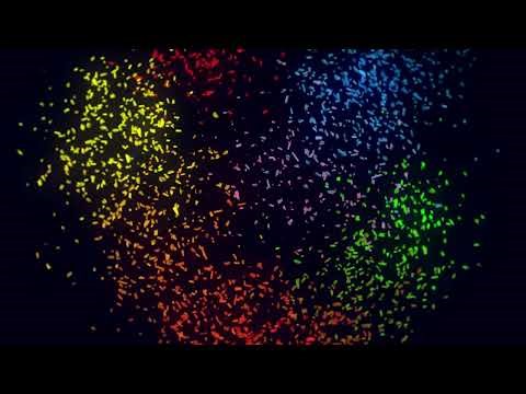 logo explosion animation