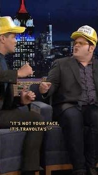 Celebrity Hats w/ #JoshGad & #AndrewRannells! #FallonTonight