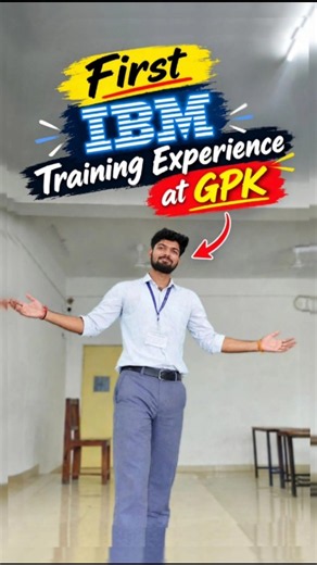 My First IBM Training Experience at GPK 🚀