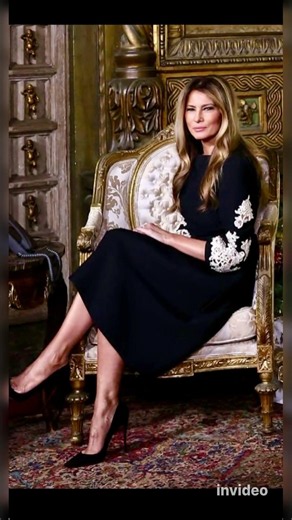 Pure Class: Our First Lady Melania Trump Shines Like a Queen! #shorts #melania #trump #fashion #love
