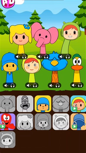 Sprunki Pocoyo Challenge Full Gameplay #incredibox #Sprunki #gameplay #monster #viralshort