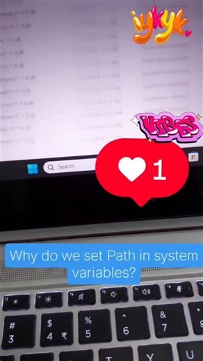 Why do we set Path in system variables?For better understanding, please read the description as well