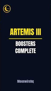 NASA Completes Artemis III Booster Stacking #space #nasa