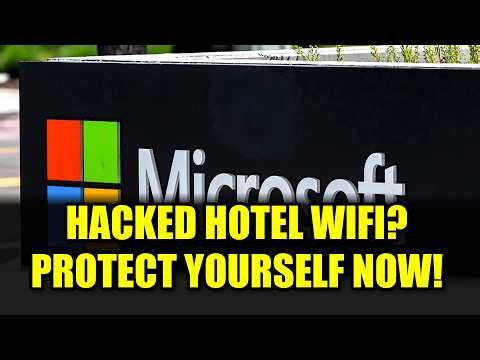 Microsoft Warns: Hotel WiFi Hackers Stealing Your Data! (CaptiveCrunch Explained)