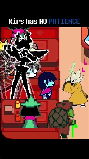 Kris has NO PATIENCE (Deltarune) #shorts #fyp