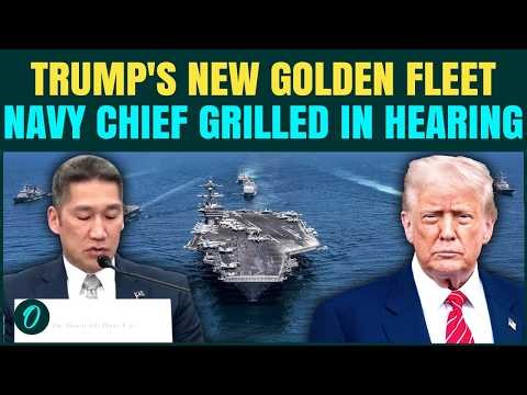 Trump's Navy Sec GRILLED On New Golden Fleet And Massive Defence Spending | VIDEO