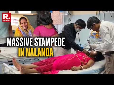 BREAKING: Massive Stampede Kills Several In Sheetla Mata Temple, At Least 8 Dead | Bihar | Nalanda