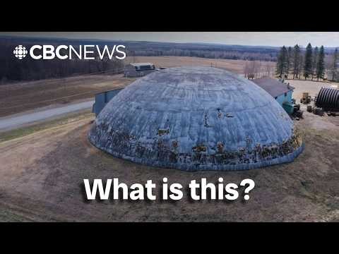 What is this towering dome tucked away in western N.B.?