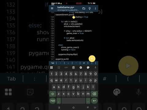 📱 Build Game with your Mobile Phone & PyGame (Python 3)